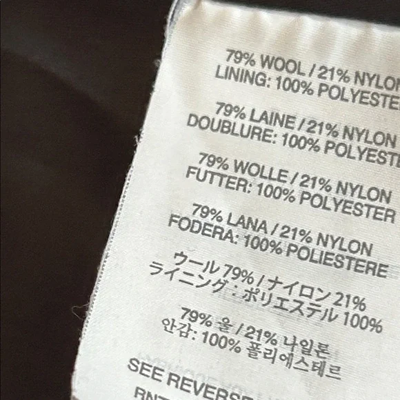 J. Crew Women's Dark Blue Peacoat with Gold Buttons - Picture 13 of 14